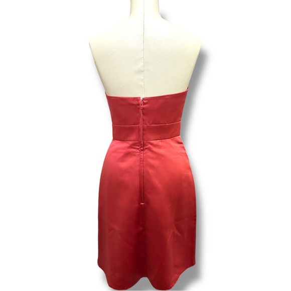 154 Alfred Angelo | EUC Elegant Red Strapless Mini Dress (Size 0) - Picture 4 of 11